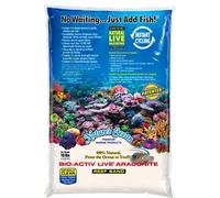 BLUE CORAL-Sable vivant blanc naturel, grain fin, NATURE'S OCEAN - 0,1-0,5mm - 4,54kg