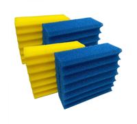 BLUE CORAL-Set de mousses pour filtre, spécifique Pond Clear PRO 18/36000 - SUPERFISH BASSIN