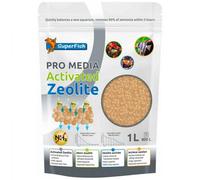BLUE CORAL-Zeolite activée pour filtre d'aquarium, SUPERFISH Pro Media - 1L