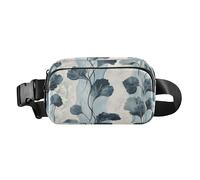 Blue Crush Sac banane élégant pour homme et femme Sac banane multifonction avec sangle réglable pour entraînement, course à pied, randonnée, Bleu Crush, 1 size