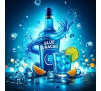 Blue Curaçao - Blue Curacao arôme concentré - Vegan - Sasami - 100 ml