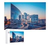 Blue Defense, Puzzle pour Adultes, 1000 PCS, Édition Illustrée, comme Pause Créative pour Les Amateurs Patients, À La Maison