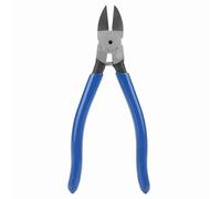Blue Diagonal Pliers Cable Nose Cutting Nippers Wire Cutter Tool Professional Heavy Duty Chrome Vanadium Steel Ergonomic Handle For Electricians Mechanics DIY 7.1 Inches