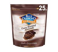 Blue Diamond Dark Chocolate Flavored Oven Roasted Almonds, 25 Oz by Blue Diamond Almonds