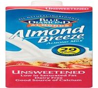 Blue Diamond Lait d'amande non sucré, 1000 ml x 8 (lot de 8)