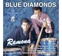 BLUE DIAMONDS - RAMONA-50 INTERNATIONALE ERFOLGE 2 CD NEUF