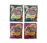 Blue Dragon Lot de 2 sauces à sauté - 2 saveurs - Hoisin, ail et Teriyaki collant