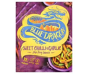 Blue Dragon Lot de 6 sauces à sauté pour sauces à l'ail et au piment 120 g