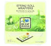 Blue Dragon Wrappers, Spring Roll, 4.7-Ounce (Pack of 12)