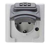 Blue Electric - Socket de contact de protection avec un verrouillage numérique