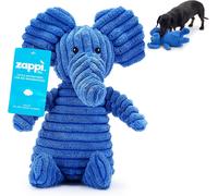 Blue elephant plush dog toy: soft and durable material,ideal for small and medium dogs.