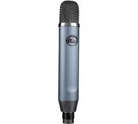 Blue Ember XLR Microphone Électrostatique pour l’Enregistrement, le Podcasting et le Streaming, Capsule Cardioïde et Support de Montage sur Pied de Micro - Noir