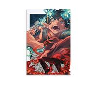 Blue Exorcist Anime Poster sur toile Art Mural Art Poster Moderne Décoration Chambre Famille 20 x 30 cm