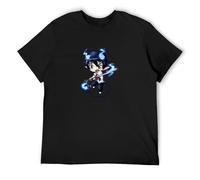 Blue Exorcist Rin Okumura Chibi Men's T-Shirt Unisex Black Men Tees M