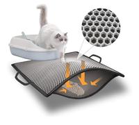 Blue Eyes Tapis de litière pour chat (avec poignée)