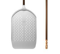 Blue Farm | Pelle à pizza mètre perforée, 40 x 60 cm, aluminium - h 170 cm