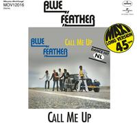 Blue Feather - Call Me Up / Let's Funk Tonight [New 12" Vinyl] 10", Blue, Colore