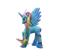 (Blue)Figurine My Little Pony jouet licornes modèle gâteau enfants Noël cadeaux d'anniversaire