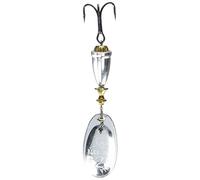 Blue Fox classique Vibrax 02 plaqué 3/16 (argent / silve, Taille-2.44)