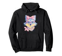 Blue Fox Lunettes avec nœud Rose Sweat à Capuche