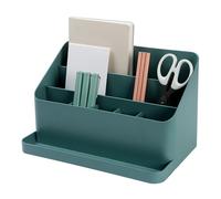 BLUE GINKGO Organisateur de Bureau - Rangement Fabriqué en Corée pour Stylos, Notes, Courrier et Fournitures de Bureau (Vert)