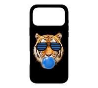 Blue Gum Tigre Stripe Cute Tiger Face Femme Coque pour iPhone 17 Pro Max