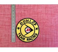 BLUE HAWAI ECUSSON Patches AUFNAHER Toppa - Dunlop Team Racing - THERMOCOLLANT