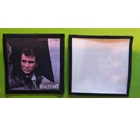BLUE HAWAI PL1014 ECUSSON Patches AUFNAHER Toppa - A Coudre 10 * 10 CM Johnny HALLYDAY - Aimer Vivre