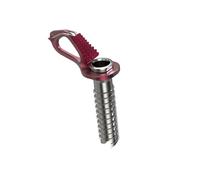BLUE ICE Aero Ice Screw 10cm - Mixte - Rouge - taille Unique- modèle 2025