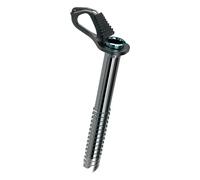 Blue Ice – Broche à glace – Aero Lite – en aluminium – 19 cm – Gris