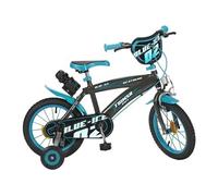 Blue Ice Vélo Garçon 14 pouces 23,5 cm Garçon Frein à serrer Noir/Bleu