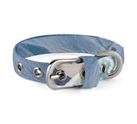 Blue Iceberg Collier réglable doux et confortable avec boucle en métal pour animal domestique de petite et moyenne taille