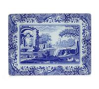 Blue Italian Protège-Plan de Travail Spode 30 cm x 40 cm (Blanc)