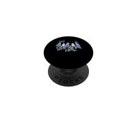 Blue Jay Oiseaux Aquarelle Observation des Oiseaux PopSockets PopGrip Adhésif