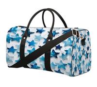Blue Jelly Star Sac de sport pliable et étanche avec bretelles