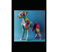 BLUE LACY DOG: ANIMALS OF THE WORLD, Positive Affirmation, Motivational and Inspirational Notebook, Animal Notebook, Birthday Gifts, Motivational Gifts, Notebook Gifts, Anniversary Gifts, For All...