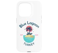 Blue Lagoon, Plage d'Oludeniz, Turquie Coque pour iPhone 15 Pro