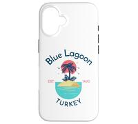 Blue Lagoon, Plage d'Oludeniz, Turquie Coque pour iPhone 16