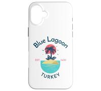 Blue Lagoon, Plage d'Oludeniz, Turquie Coque pour iPhone 16 Plus