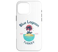 Blue Lagoon, Plage d'Oludeniz, Turquie Coque pour iPhone 16 Pro Max