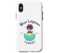 Blue Lagoon, Plage d'Oludeniz, Turquie Coque pour iPhone X/XS