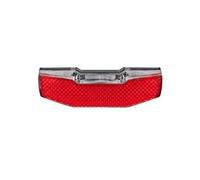 Axa-Basta Éclairage arrière BlueLine 80 mm pour porte-bagages – Dynamo – Rouge