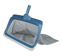 Blue Line Épuisette de Fond Raclette pour Piscine - Filet Résistant et Durable pour Nettoyage Efficace des Débris et Feuilles - Accessoire Essentiel pour Entretien Piscine - Taille Standard - Bleu