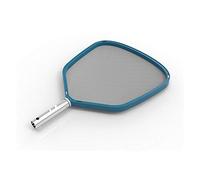 Blue Line - Épuisette de Surface pour Piscine avec Cadre en Aluminium Robuste, Filet Fin pour Capturer Les Débris, Outil de Nettoyage Efficace pour Piscines et Spas - Taille Standard, Couleur Bleu