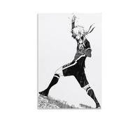 Blue Lock Anime Poster sur toile (46) - Impression d'art mural - Peinture murale - Décoration familiale - 40 x 60 cm