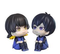 Blue Lock Figures, Isagi Yoichi Anime Figure Statues PVC Bachira Meguru Anime Action Figurine 10 cm