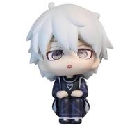 Blue Lock Figurine d'anime Chigiri Hyoma, Nagi Seishiro, Isagi Yoichi, Bachira Meguru Q Version assise en PVC 10 cm pour décoration de bureau et chambre (Nagi Seishiro)