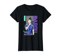 Blue Lock Shouei Barou Sporting Epic Neon Big Chest Portrait T-Shirt, Femme, Noir, XS