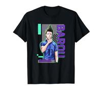 Blue Lock Shouei Barou Sporting Epic Neon Big Chest Portrait T-Shirt, Homme, Noir, 6XL