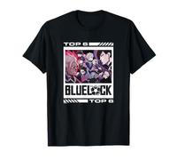 Blue Lock Top 6 The Best Players Big Chest Panel Portrait T-Shirt